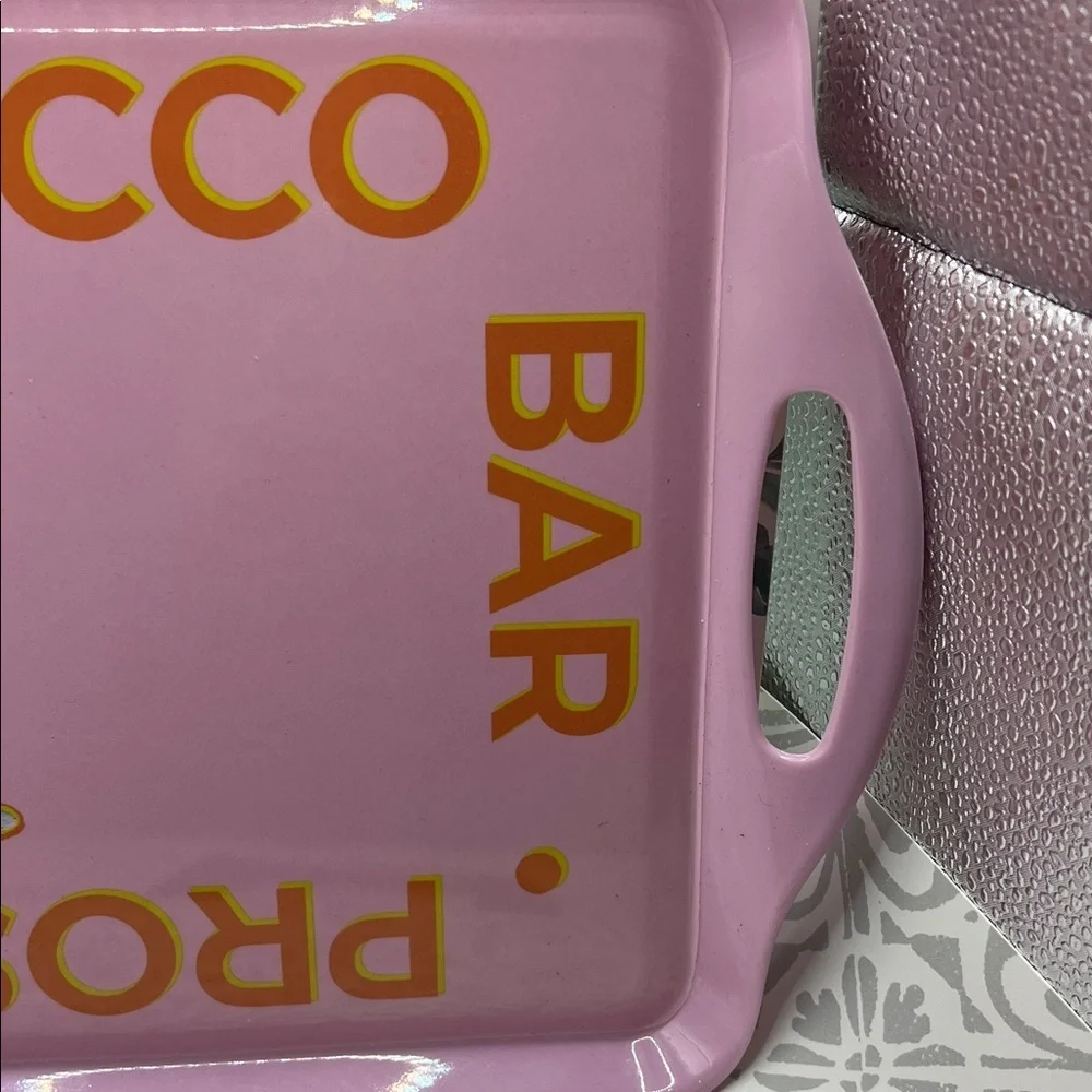 🥂🍾Pink Prosecco Bar Serving Tray🥂🎀 Bridal Shower Wedding Gift Bachelorette Host